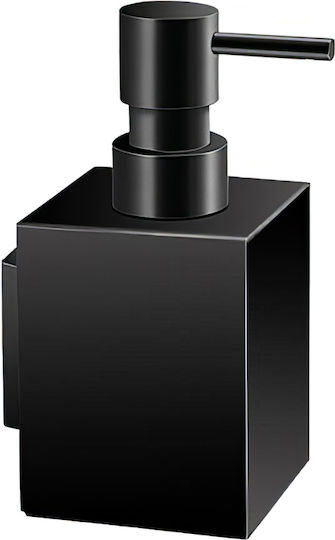 Sanco Επιτοίχιο Dispenser Μεταλλικό Μαύρο 500ml