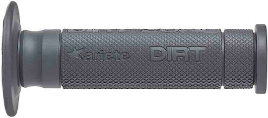 Ariete Mânere motocicletă Dirt Zone Mediu 135mm în culoarea Gri