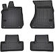 Frogum Set of Front and Rear Mats 4pcs Tray Type for Audi Q5 2008-2017 Black