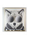 Supergreens Racoon Thug Life Πίνακας σε Καμβά 118x130cm