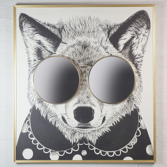 Supergreens Racoon Thug Life Картина Платнен 118x130см