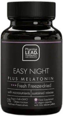 Pharmalead Easy Night Plus Melatonin Supplement for Sleep 30 caps