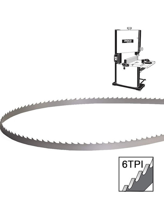 Ingco Cutting Ribbon Jig Bandsaw Blade for Wood 1575mm BAS3502.44