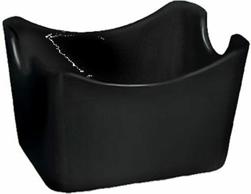 Ready Etui für Zuckertütchen/Sticks 5Stück M.761 8.5x6.5x5cm, Schwarz, 5Stück