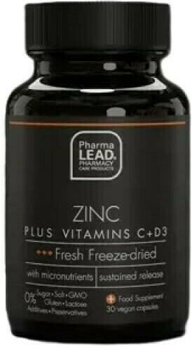 Pharmalead Zinc Plus Vitamins C+D3 30 caps
