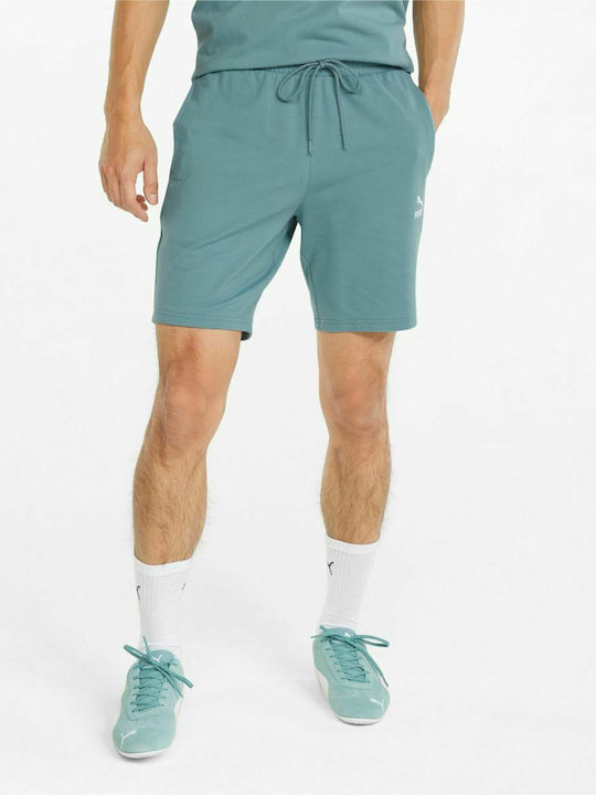 PUMA Classics Αθλητική Ανδρική Βερμούδα Πράσινη