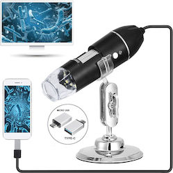 GloboStar Ψηφιακό Μικροσκόπιο USB Μονόφθαλμο 1600x