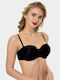 Norddiva Balconette Negru Sutien Push Up