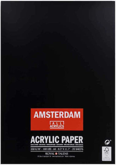 Royal Talens Drawing Pad Amsterdam Acrylic 1pcs