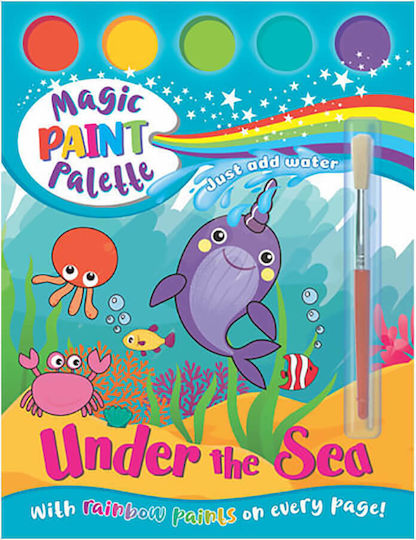Colouring Book Magic Paint Palette