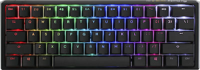 Ducky One 3 Mini Classic Gaming Mechanical Keyboard 60% with Cherry MX Speed Silver switches and RGB lighting (English US)