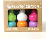 Studio Skinky Playon Crayon Σετ Κηρομπογιές Pastel Χρώματα 12τμχ