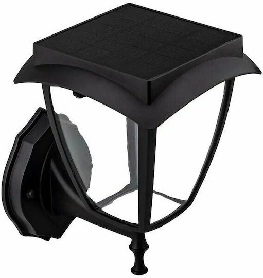 V-TAC Wall Mounted Solar Light Traffic light 2W 110lm Natural White 4000K with Photocell IP44