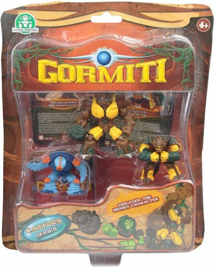 Giochi Preziosi Earth Lord Turtle Seer Steelback Gormiti για 4+ Ετών