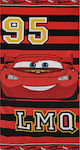 Family Enterprise Kinder-Strandtuch Rot Disney Autos 140x70cm 002014011Σ6