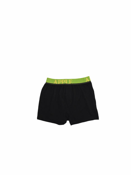 Apple Boxer Boxeri Copii Negru/verde 1buc