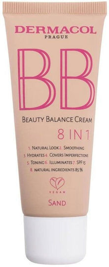 Dermacol Beauty Balance 4 Sand Creme de fata de zi cu Factor de Protecție Solară (SPF)15 pentru Hidratare și Imperfecțiuni 30ml