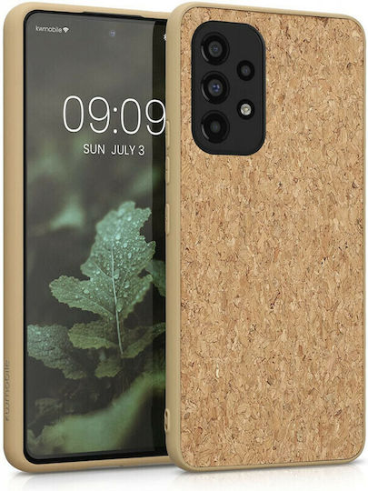 KWmobile Back Cover Wooden Brown (Galaxy A53)