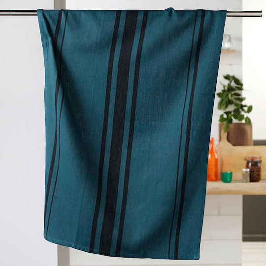 Comptoir Ποτηρόπανο από 100% Βαμβάκι σε Μπλε Χρώμα 50x70cm