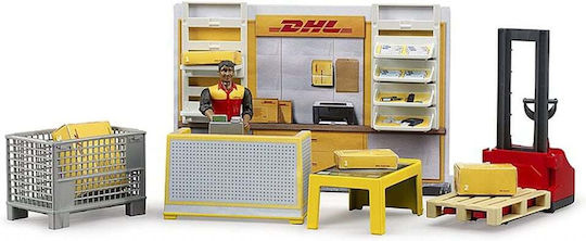 Bruder Κατάστημα DHL με Υπάλληλο για 4+ Ετών