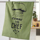 Chef Ποτηρόπανο από 100% Βαμβάκι Khaki 50x70cm