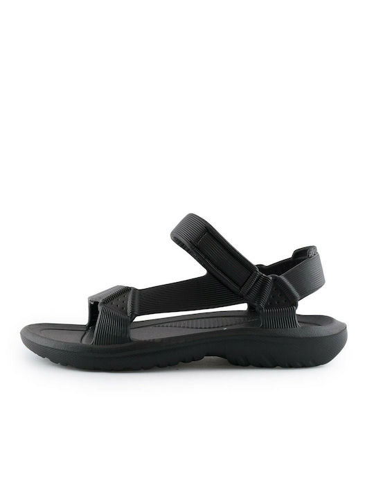 Love4shoes Herrensandalen in Schwarz Farbe