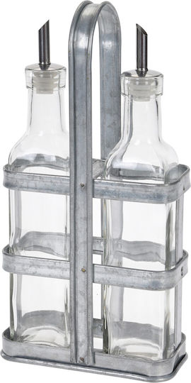 Excellent Houseware Σετ Λαδόξιδο Γυάλινο με Ροή 500ml
