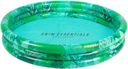 Swim Essentials Tropical Kinder Round Pool Aufblasbar Grün Swim Essentials Tropical Kinder Round Pool Aufblasbar Grün