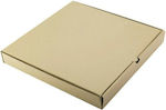 Disposable Pizza Paper Box Kraft 33x33x3.5cm