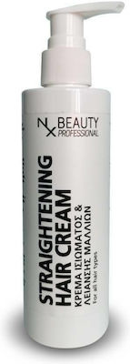 NX Beauty Professional Cremă de Păr Straightening pentru Îndreptare 200ml