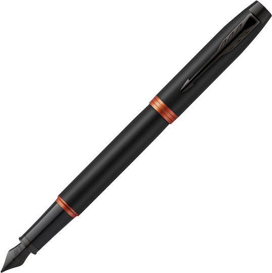 Parker Set Writing Pen Fine Orange made of Brass