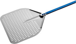 Gimetal Lopată de Pizza Aluminiu Perforat 36x36cm.