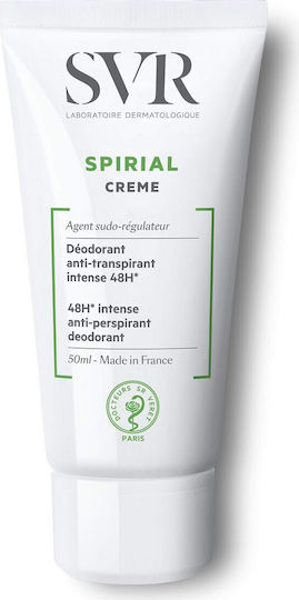 SVR Laboratoire Dermatologique Deo-Creme Spirial Deodorant 48h Cream 50ml