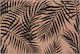 S-D Palm Black Σουπλά Υφασμάτινο Πολύχρωμο 45x30cm