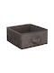 Fabric Storage box Gray 31x31x15cm 1pcs