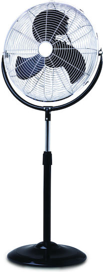 Brand 1176 Pedestal Fan 120W Fan Diameter 45cm Black