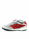 adidas Calcetto C5 Футболни Обувки с Гумена Подметка Сребристи