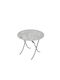 Mountain Top Kitchen Round Table Collapsible Λευκό 90x90x75cm