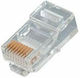 Jager 8P8C CAT 6e Βύσμα RJ-45 male 100τμχ (TA1003/6E)