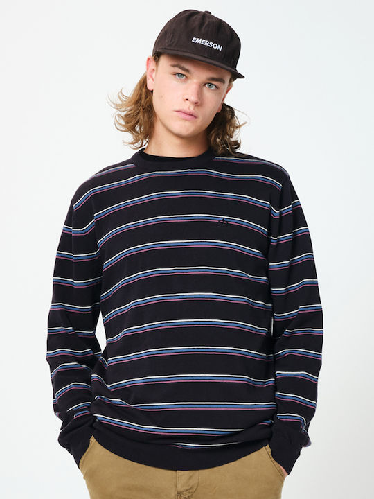 Emerson Long Sleeve Sweater Black