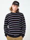 Langarm-Pullover Schwarz
