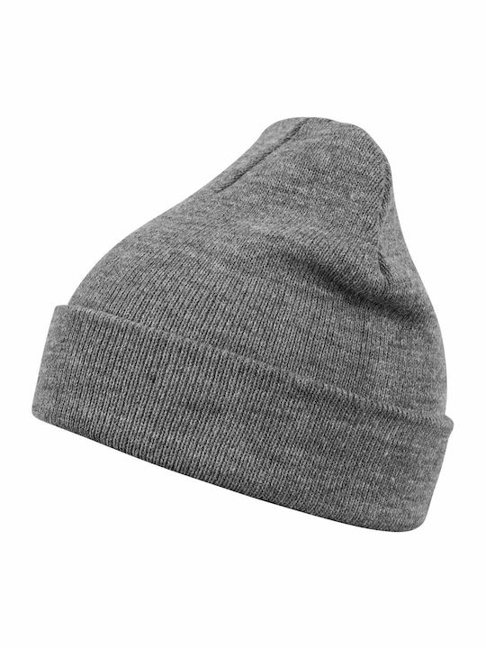 Knitted Beanie Cap Gray