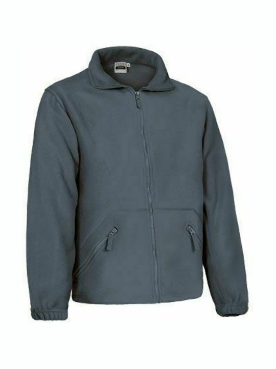 Valento Jason Ζακέτα Εργασίας Fleece Γκρι