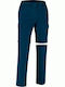 Valento Livingstone Work Trousers with Removable Legs Navy Blue