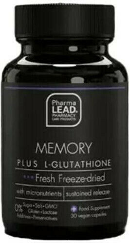 Pharmalead Memory Supplement for Memory & Focus 30 Vegetable Capsules