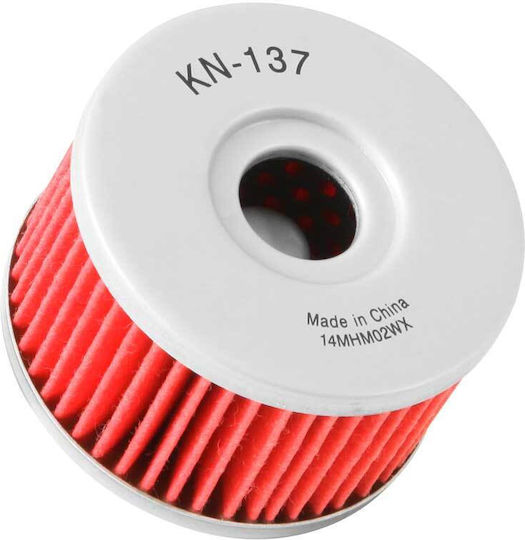 K&N Motorcycle Oil Filter for Suzuki DR 650 / DR 800 / XF650 Freewind