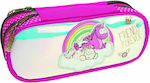 Back Me Up Nici Ruby Rosa Pencil Case with 1 Compartment Pink