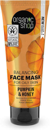 Organic Shop Pumpkin & Honey Gesichts- & Augenmasken 75ml