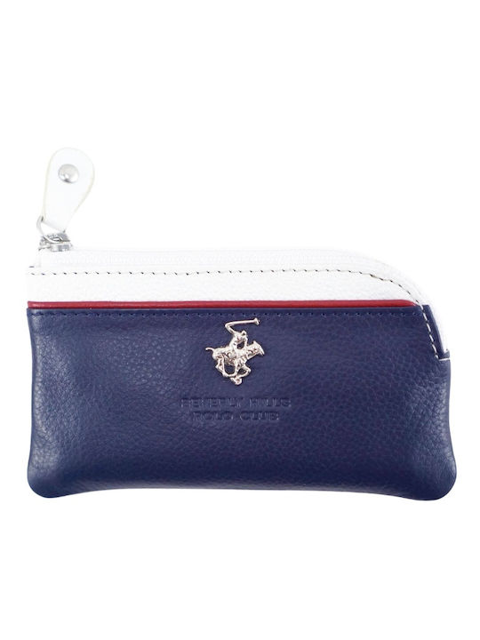 Beverly Hills Polo Club Schlüsselhalter aus Leder Rot