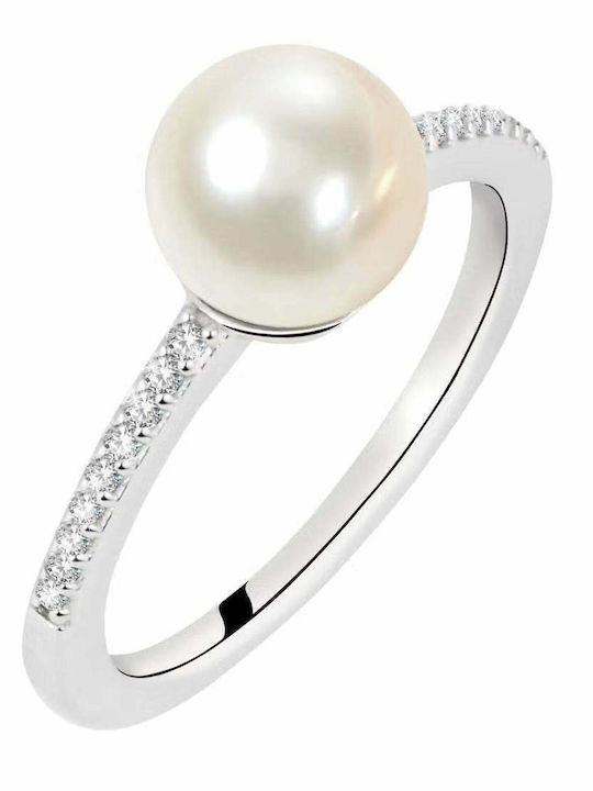 Morellato Perla Essenziale Ring with Pearls made of Silver
